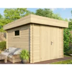 Abri Jardin Bois ROVETO – 9.8 m2 – Finition Premium – Prix usine – DESTOCKAGE